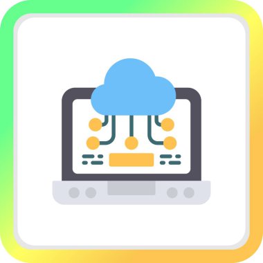  Bulut Servisi Yaratıcı Simgeler Tasarımı