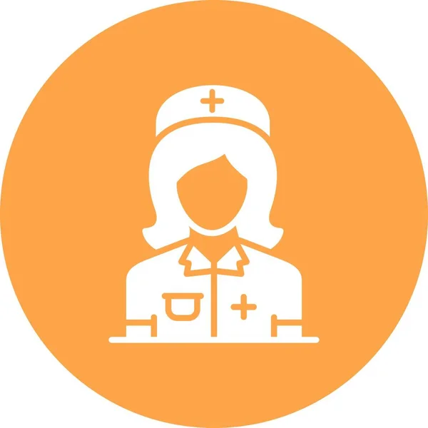 Nurse Creative Icons Desig — Vetor de Stock