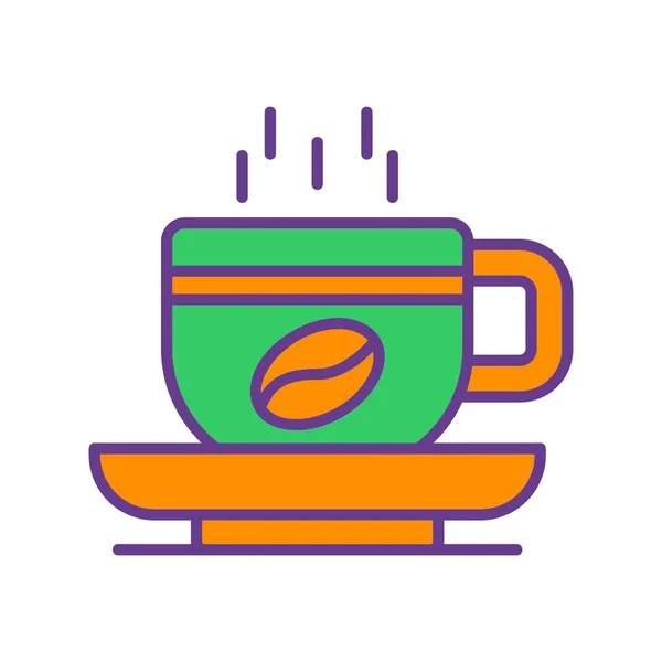 Coffee Cup Creative Icons Desig — Stock Vector