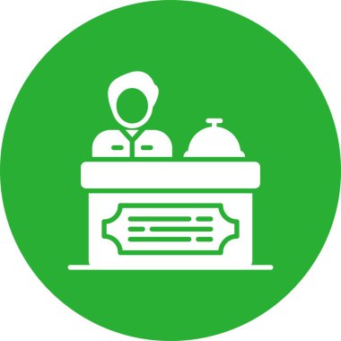  Receptionist Creative Icons Desig