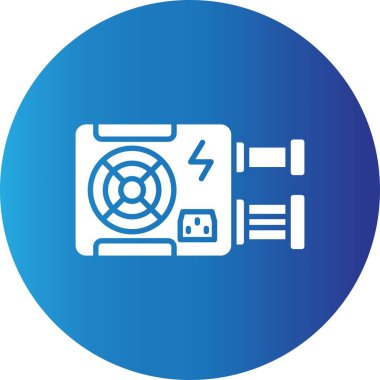 Güç Arzı Yaratıcı Simgeler Tasarımı