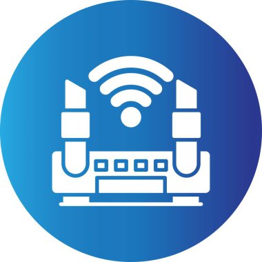  Wifi Yönlendirici Yaratıcı Simgeler Tasarımı