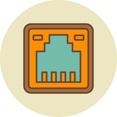 Lan Yaratıcı Simgeler Tasarımı