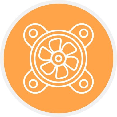 Soğutma Hayranı Yaratıcı Simgeler Tasarımı