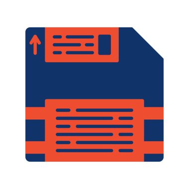 Disket Diski Yaratıcı Simgeler Desig