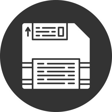 Disket Diski Yaratıcı Simgeler Desig