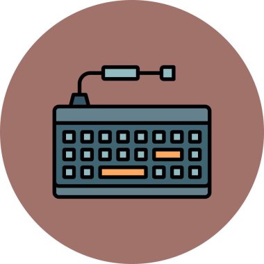  Klavye Yaratıcı Simgeler Tasarımı