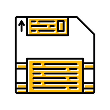 Disket Diski Yaratıcı Simgeler Desig