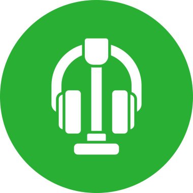 Kulaklık Yaratıcı Simgeler Tasarımı