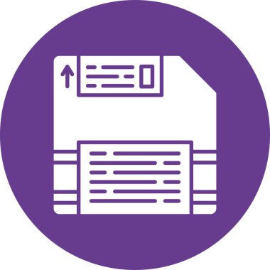 Disket Diski Yaratıcı Simgeler Desig