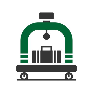 Otel Trolley Yaratıcı Simgeler Tasarımı