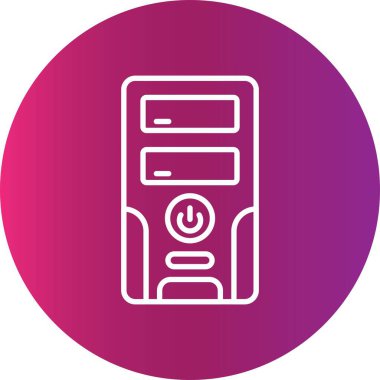 Pc Kulesi Yaratıcı Simgeler Tasarımı
