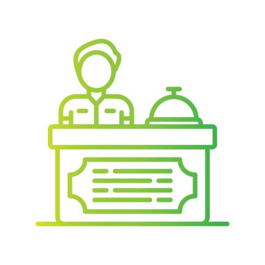  Receptionist Creative Icons Desig