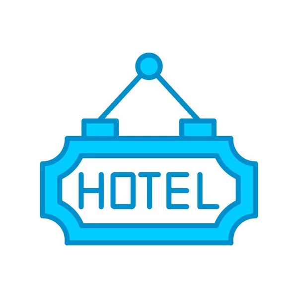 Hotel Creative Icons Desig — Stock Vector