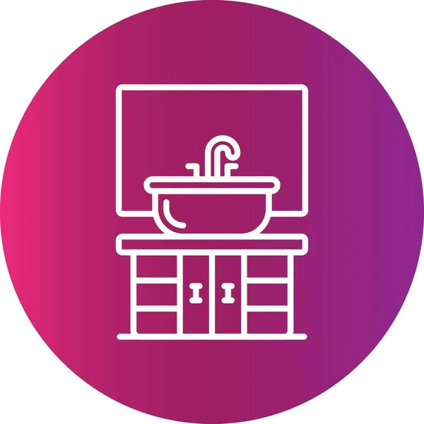 Sink Creative Icons Desig — Stockvektor