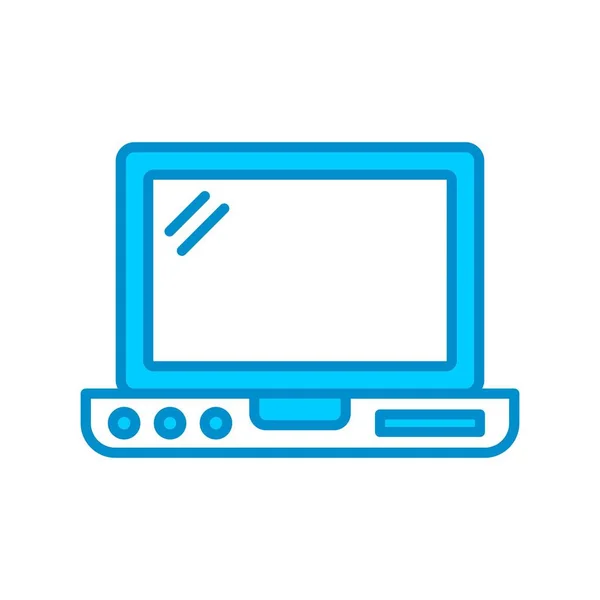 Laptop Creative Icons Desig — Vettoriale Stock