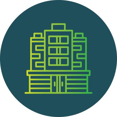 Otel Yaratıcı Simgeleri Tasarımı