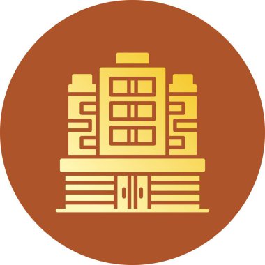 Otel Yaratıcı Simgeleri Tasarımı