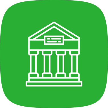  Yunan Tapınağı Yaratıcı Simgeleri Tasarımı