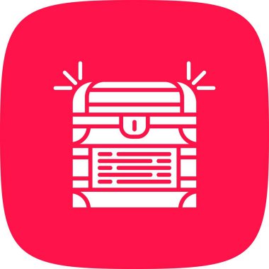  Treasure Chest Creative Icons Desig