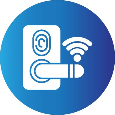  Kapı Kilidi Yaratıcı Simgeler Tasarımı