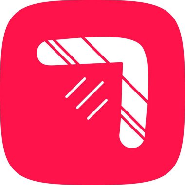 Bumerang Yaratıcı Simgeler Tasarımı