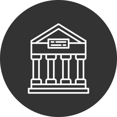  Yunan Tapınağı Yaratıcı Simgeleri Tasarımı