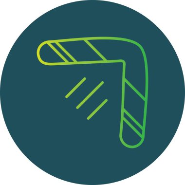 Bumerang Yaratıcı Simgeler Tasarımı