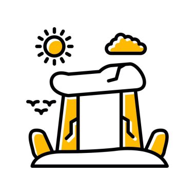 Stonehenge Yaratıcı Simgeler Tasarımı