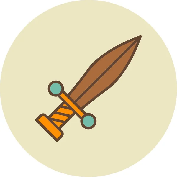 Sword Creative Icons Desig — 图库矢量图片