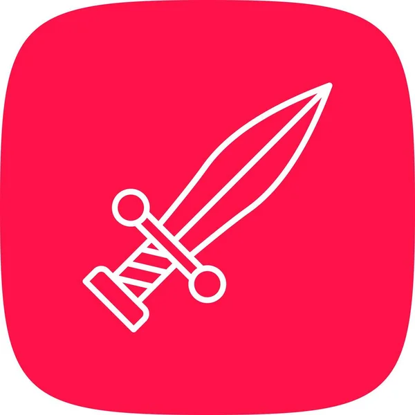 Sword Creative Icons Desig — Vetor de Stock