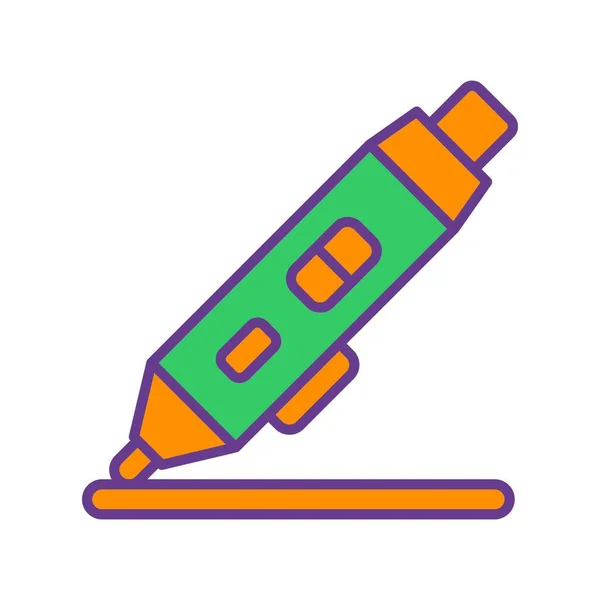 Pen Creative Icons Defender — стоковый вектор