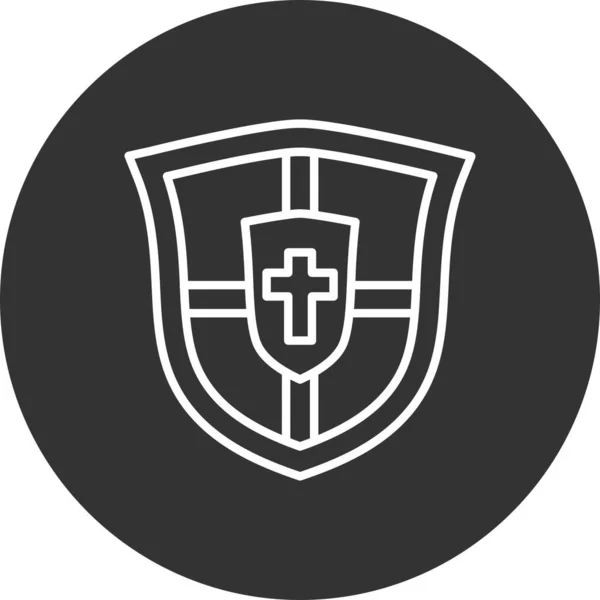 Shield Creative Icons Desig — Stock Vector