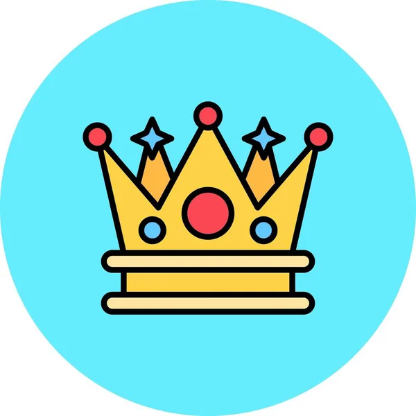 Crown Creative Icons Desig — Image vectorielle
