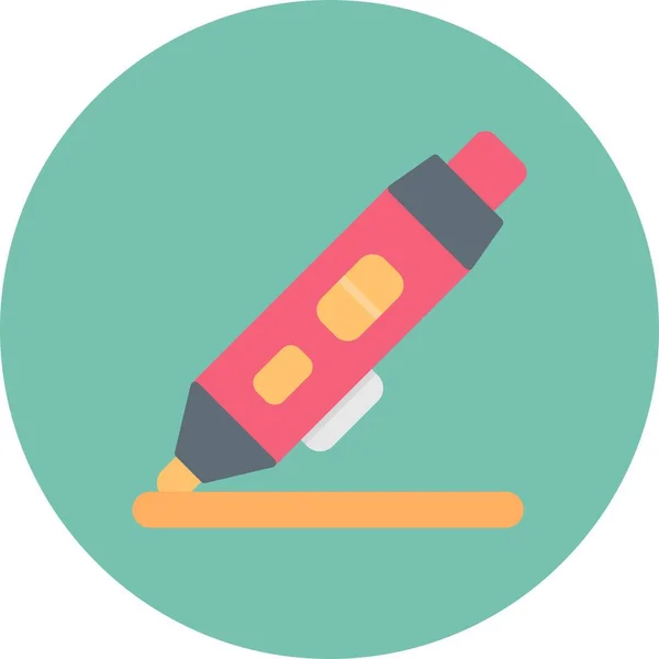 Pen Kreative Ikonen Desig — Stockvektor