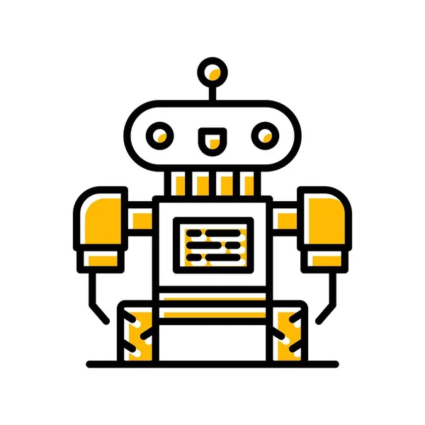Robot Creative Icons Desig — Stock Vector