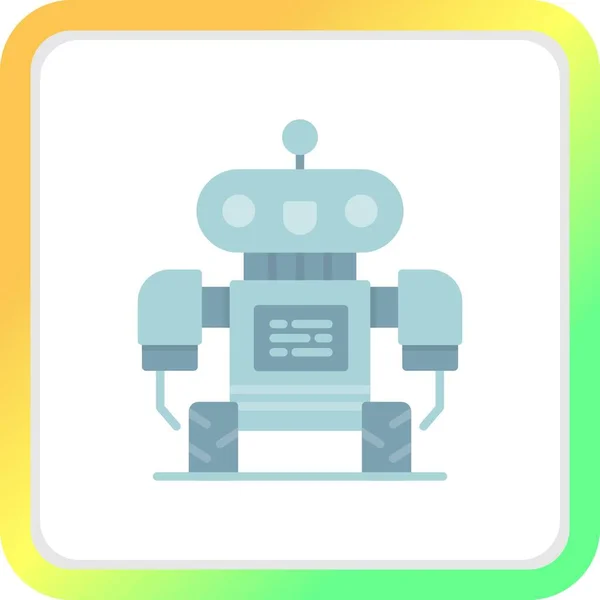 Robot Creative Icons Desig — Stockvector