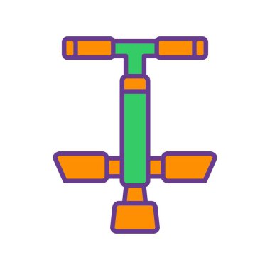 Pogo Çubuğu Yaratıcı Simgeler Tasarımı