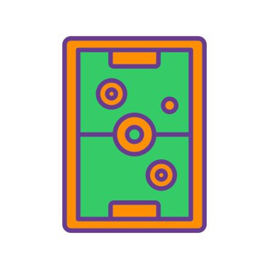 Hava Hokeyi Yaratıcı Simgeler Tasarımı