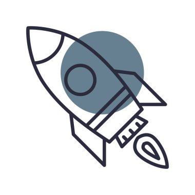  Roket Gemisi Yaratıcı Simgeler Desig