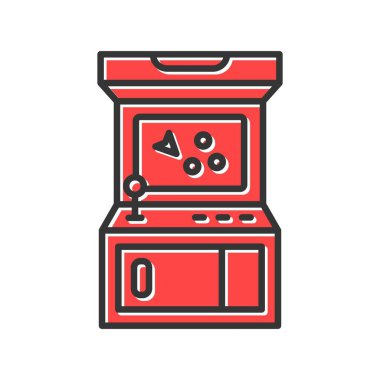 Arcade Machine Yaratıcı Simgeler Tasarımı