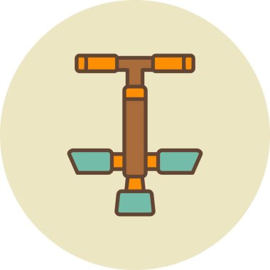 Pogo Çubuğu Yaratıcı Simgeler Tasarımı