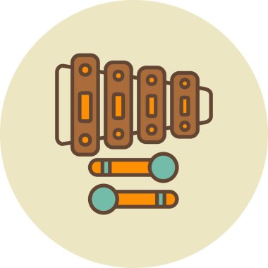  Ksilofon Yaratıcı Simgeler Desig