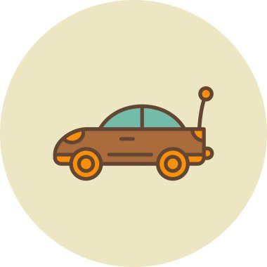  Araba Oyuncağı Yaratıcı Simgeler Tasarımı