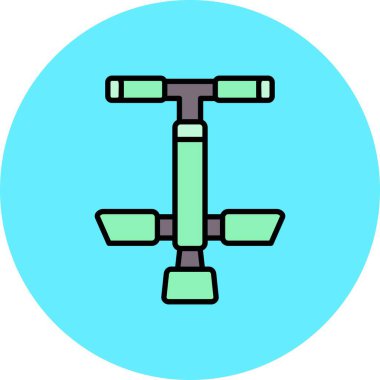 Pogo Çubuğu Yaratıcı Simgeler Tasarımı