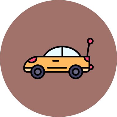  Araba Oyuncağı Yaratıcı Simgeler Tasarımı