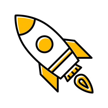  Roket Gemisi Yaratıcı Simgeler Desig