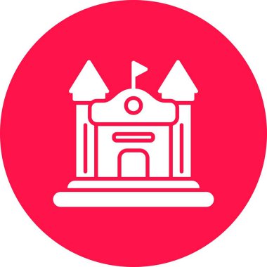 Şişirilebilir Şato Yaratıcı Simgeler Tasarımı