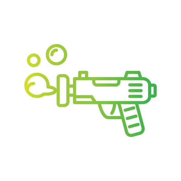 Ikon Kreatif Senjata Mainan Desig - Stok Vektor