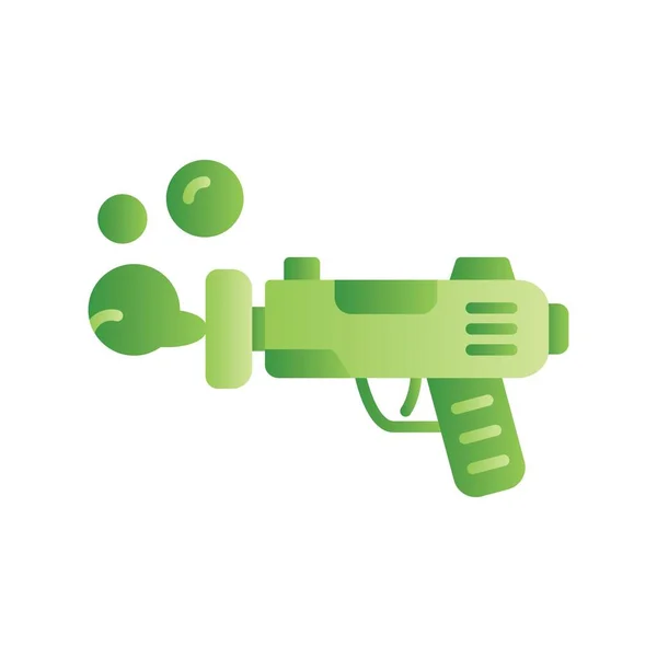 Іграшковий Пістолет Креативні Іконки Демонструвати — стоковий вектор
